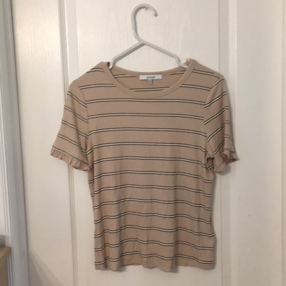 stripped t-shirt